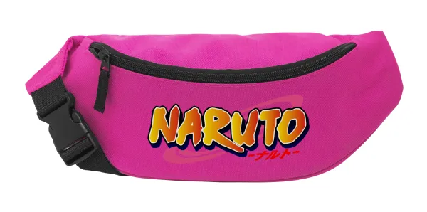 Naruto uzumaki — Unisex waist bag (banana) in PINK color with 2 pockets