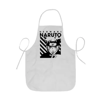 Naruto uzumaki, Ποδιά Σεφ ολόσωμη κοντή  Παιδική (44x62cm)