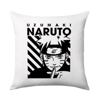 Naruto uzumaki, Μαξιλάρι καναπέ 40x40cm περιέχεται το  γέμισμα