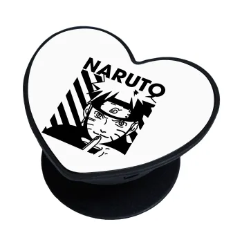 Naruto uzumaki, Phone Holders Stand  καρδιά Μαύρο Βάση Στήριξης Κινητού στο Χέρι
