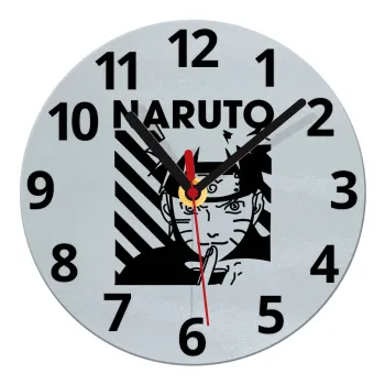 Naruto uzumaki, Ρολόι τοίχου γυάλινο (20cm)