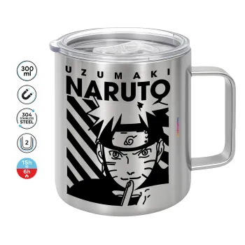 Naruto uzumaki, Mug Stainless steel double wall 300ml