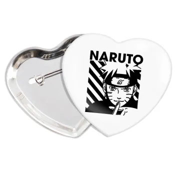 Naruto uzumaki, Κονκάρδα παραμάνα καρδιά (57x52mm)
