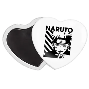 Naruto uzumaki, Μαγνητάκι καρδιά (57x52mm)