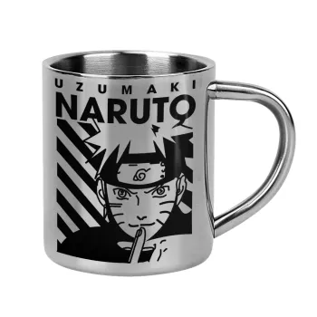 Naruto uzumaki, Mug Stainless steel double wall 300ml