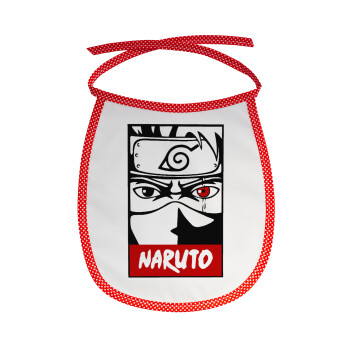 Naruto anime, Σαλιάρα μωρού αλέκιαστη με κορδόνι Κόκκινη