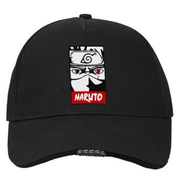 Naruto anime, Work & Activity LED Light Cap – Perfect for Night & Low Light Conditions (100% COTTON, ADULT, UNISEX)