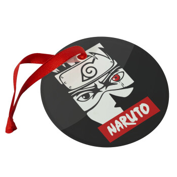 Naruto anime, Christmas ornament glass 9cm