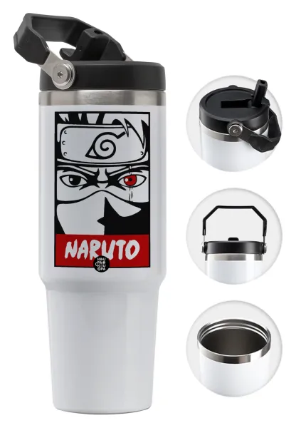 Naruto anime — Θερμός Ανοξείδωτο 30oz με χερούλι