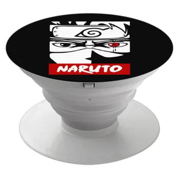 Naruto anime, Phone Holders Stand  Λευκό Βάση Στήριξης Κινητού στο Χέρι