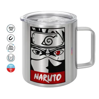 Naruto anime, Mug Stainless steel double wall 300ml