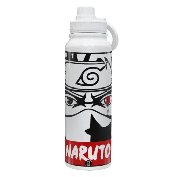 Naruto anime, Θερμός 1L Ανοξείδωτο με Βάση Κινητού & Διπλά Τοιχώματα