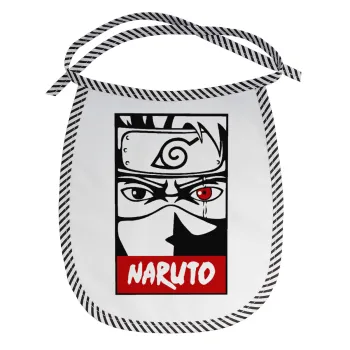 Naruto anime, Σαλιάρα μωρού αλέκιαστη με κορδόνι Μαύρη