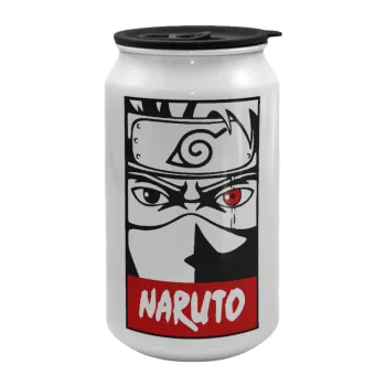 Naruto anime, Κούπα ταξιδιού μεταλλική με καπάκι (tin-can) 500ml