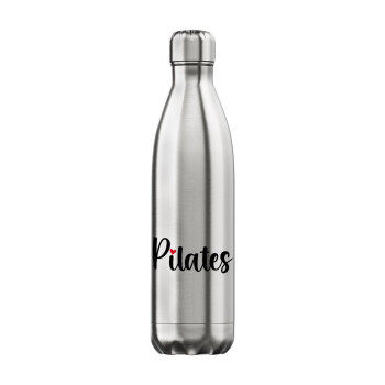 Pilates love, Inox (Stainless steel) hot metal mug, double wall, 750ml
