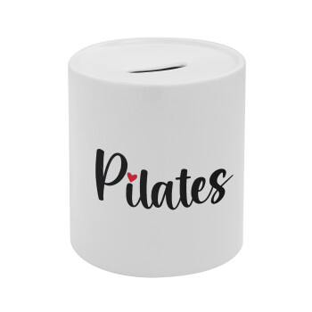 Pilates love, Κουμπαράς πορσελάνης με τάπα