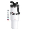 Mega Stainless steel Tumbler with lid, double wall 1,2L