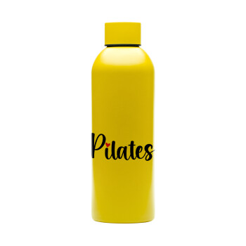 Pilates love, Μεταλλικό παγούρι νερού, 304 Stainless Steel 800ml