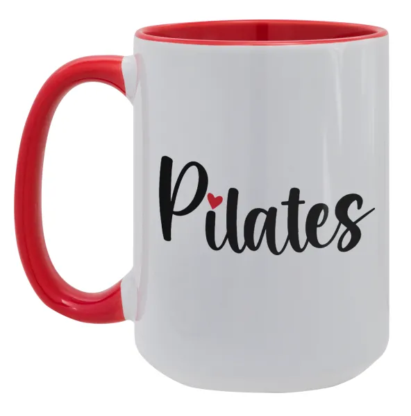 Pilates love — Mega 15oz Κόκκινη