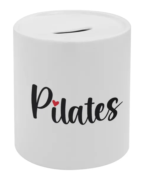 Pilates love — Κουμπαράς πορσελάνης με τάπα
