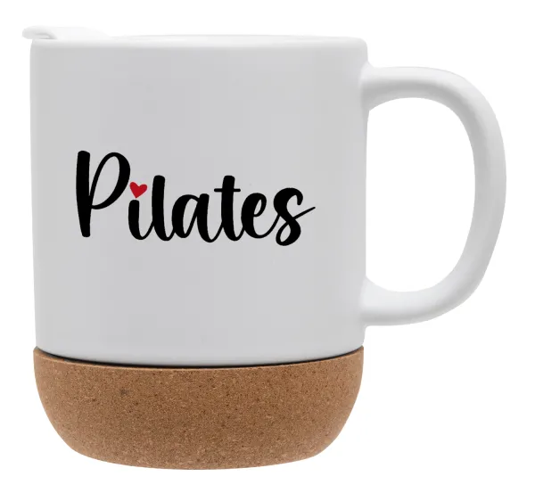Pilates love — Ceramic coffee mug Cork (MAT), 330ml