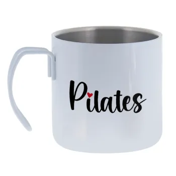 Pilates love — Κούπα Ανοξείδωτη διπλού τοιχώματος 400ml