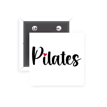 Pilates love, Κονκάρδα παραμάνα τετράγωνη 5x5cm