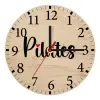 Ρολόι τοίχου ξύλινο plywood (20cm)