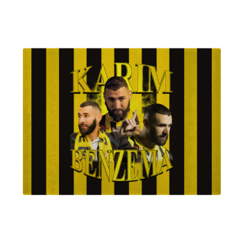 Karim Benzema, Επιφάνεια κοπής γυάλινη (38x28cm)