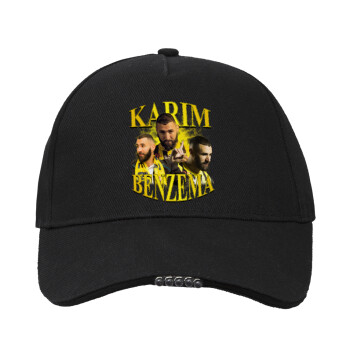 Karim Benzema, Καπέλο Εργασίας & Δραστηριοτήτων με LED Φως - Ιδανικό για Νύχτα & Χαμηλό Φωτισμό (100% ΒΑΜΒΑΚΕΡΟ, ΕΝΗΛΙΚΩΝ, UNISEX)