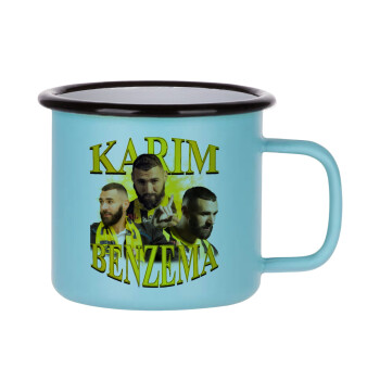 Karim Benzema, Κούπα Μεταλλική εμαγιέ ΜΑΤ σιέλ 360ml