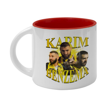 Karim Benzema, Κούπα κεραμική 400ml Λευκή/Κόκκινη