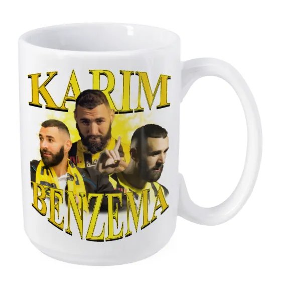 Karim Benzema — Mega mug, ceramic, 450ml