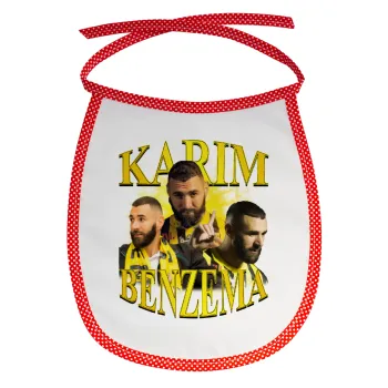 Karim Benzema, Σαλιάρα μωρού αλέκιαστη με κορδόνι Κόκκινη