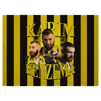 Karim Benzema, Επιφάνεια κοπής γυάλινη (38x28cm)