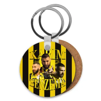 Karim Benzema, Μπρελόκ Ξύλινο στρογγυλό MDF Φ5cm
