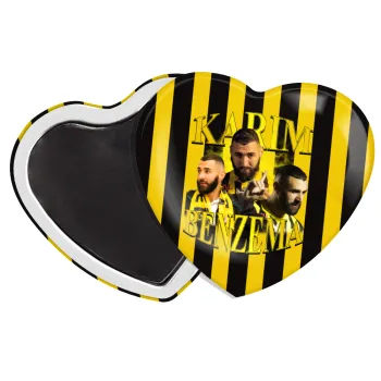 Karim Benzema, Μαγνητάκι καρδιά (57x52mm)