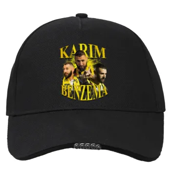 Karim Benzema, Καπέλο Εργασίας & Δραστηριοτήτων με LED Φως - Ιδανικό για Νύχτα & Χαμηλό Φωτισμό (100% ΒΑΜΒΑΚΕΡΟ, ΕΝΗΛΙΚΩΝ, UNISEX)