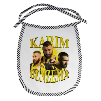 Karim Benzema, Σαλιάρα μωρού αλέκιαστη με κορδόνι Μαύρη