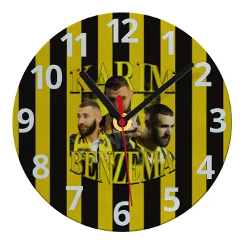 Karim Benzema, Ρολόι τοίχου γυάλινο (20cm)