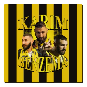 Karim Benzema, Τετράγωνο μαγνητάκι ξύλινο 6x6cm