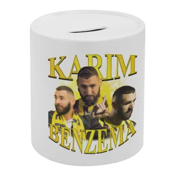 Karim Benzema, Κουμπαράς πορσελάνης με τάπα