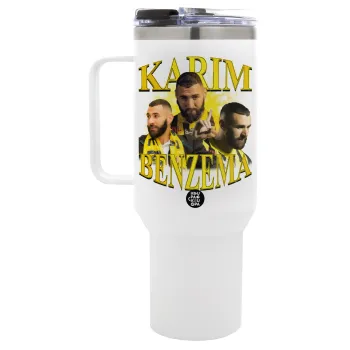 Karim Benzema, Mega Tumbler με καπάκι, διπλού τοιχώματος (θερμό) 1,2L