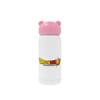 DragonBallZ, Pink stainless steel thermal flask, 320ml