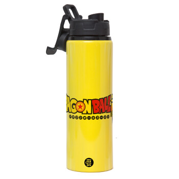 DragonBallZ, Metallic water bottle with safety lid, 850ml aluminum
