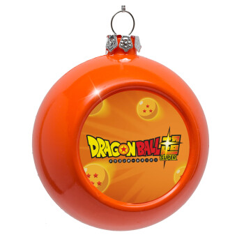 DragonBallZ, Orange Christmas tree ornament bauble 8cm
