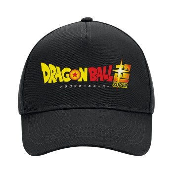 DragonBallZ, Adult Ultimate Hat BLACK, (100% COTTON DRILL, ADULT, UNISEX, ONE SIZE)