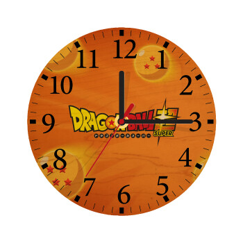 DragonBallZ, Ρολόι τοίχου ξύλινο plywood (20cm)