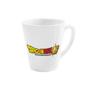 DragonBallZ, Κούπα κωνική Latte Λευκή, κεραμική, 300ml