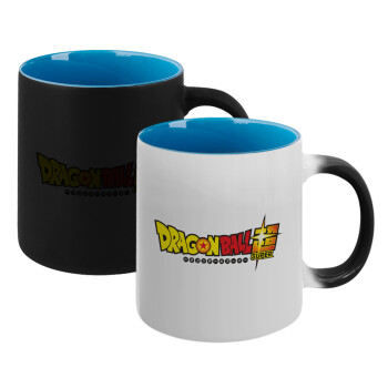 DragonBallZ, Κούπα Μαγική εσωτερικό μπλε, κεραμική 330ml που αλλάζει χρώμα με το ζεστό ρόφημα